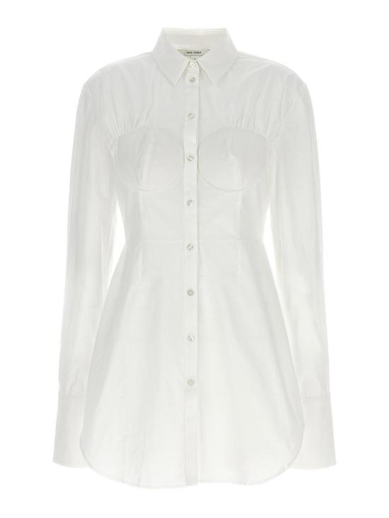  넨시 도자카 셔츠 NDAW24SHT031WHITE White