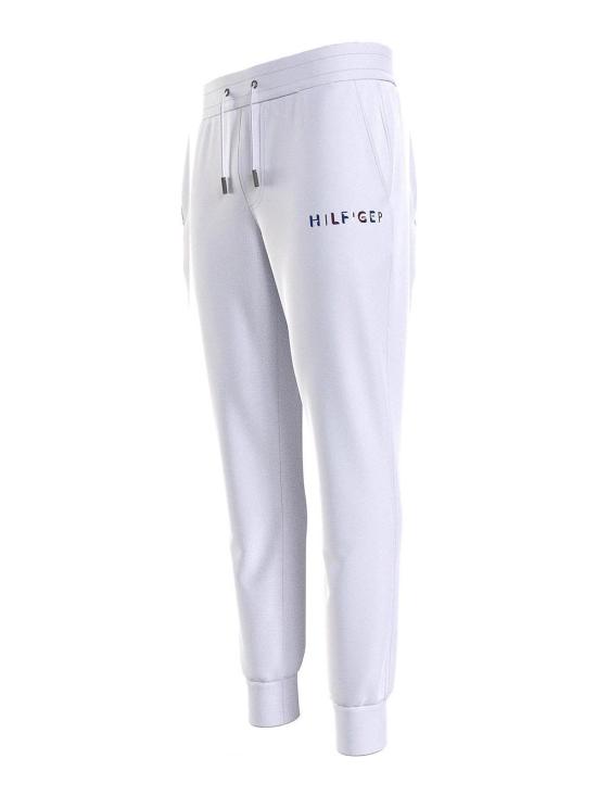  타미힐피거 트레이닝/조거 팬츠 MW0MW31481YBR White - TOMMY HILFIGER