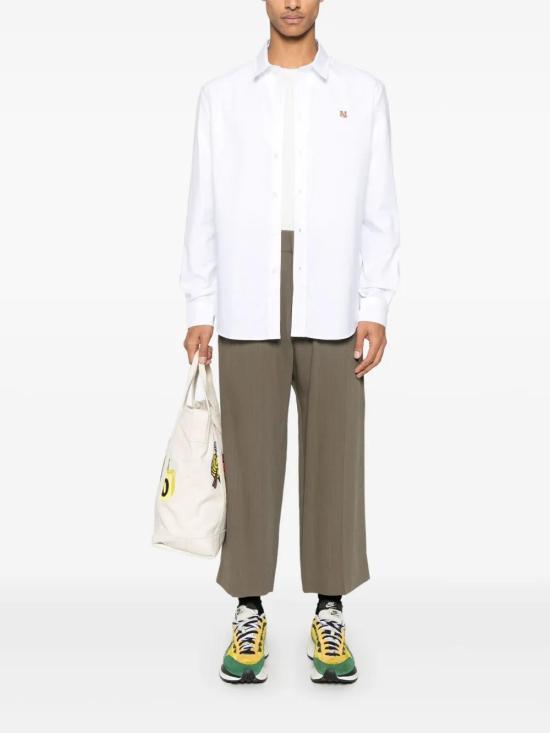  메종키츠네 긴팔 셔츠 MM00408WC5012 white - MAISON KITSUNE