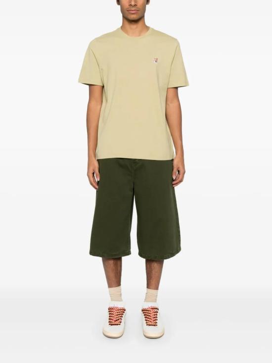  메종키츠네 반팔 티셔츠 LM00104KJ0008 green - MAISON KITSUNE