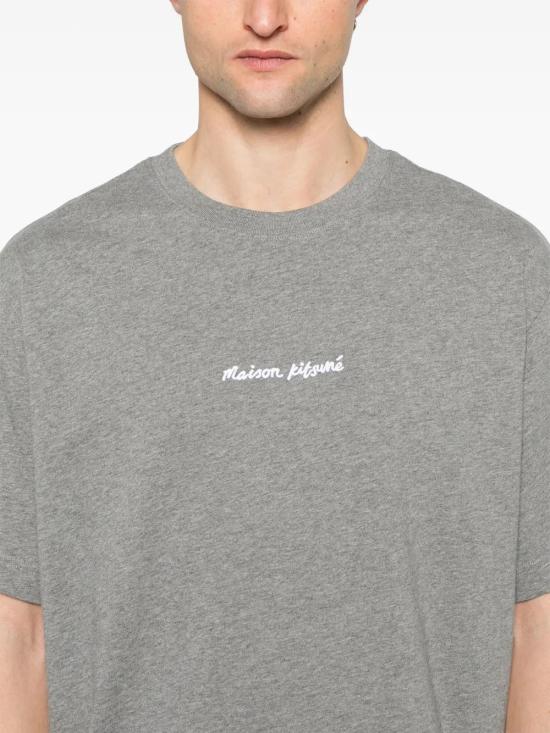  메종키츠네 반팔 티셔츠 OM00122KJ0119 - MAISON KITSUNE