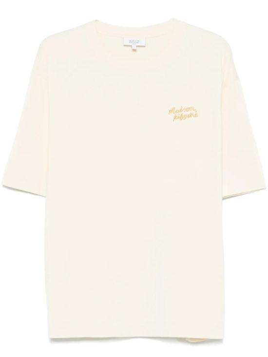  메종키츠네 반팔 티셔츠 OM00123KJ0119 yellow