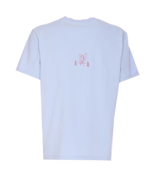 25SS 에드몬드 스튜디오 반팔 티셔츠 25500 LIGHT BLUE Purple - EDMMOND STUDIOS