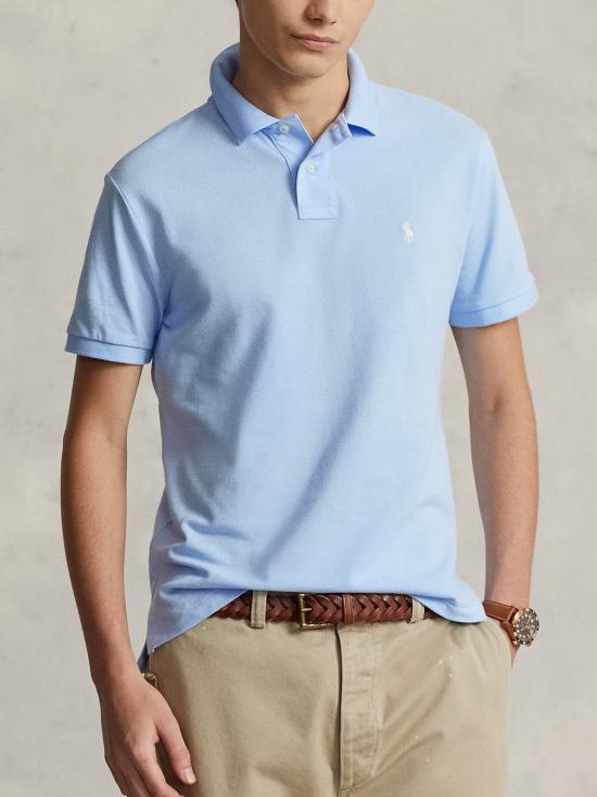 26SS 폴로 랄프로렌 폴로 티셔츠 710795080 016 CELESTE - POLO RALPH LAUREN