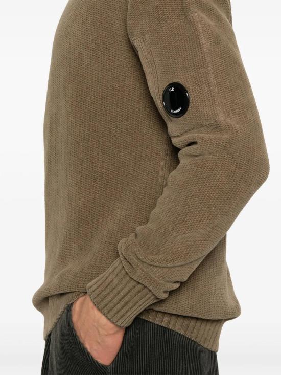  씨피 컴퍼니 스웨터 17CMKN086A005558G walnut - C.P. COMPANY