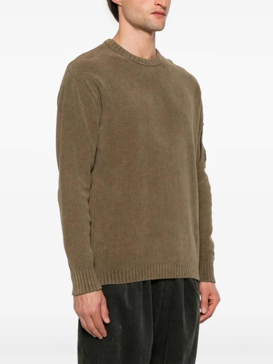  씨피 컴퍼니 스웨터 17CMKN086A005558G walnut - C.P. COMPANY