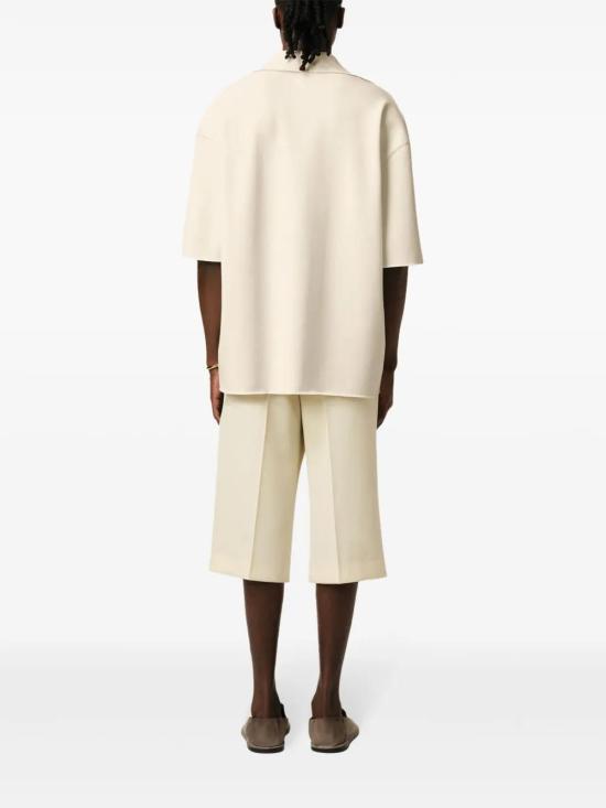  아미 폴로 티셔츠 E25UPL164KN0064 beige - AMI