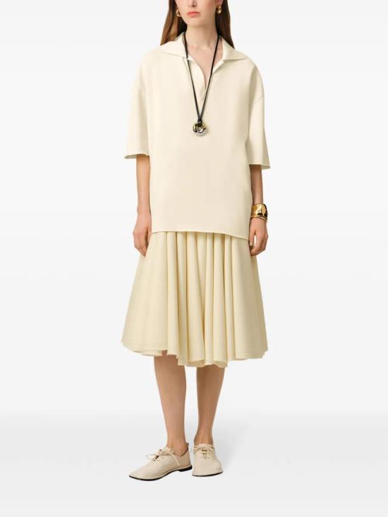  아미 폴로 티셔츠 E25UPL164KN0064 beige - AMI