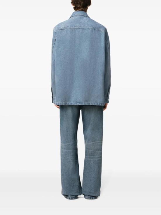  아미 데님 자켓 E25HJK275DE0046 blue - AMI