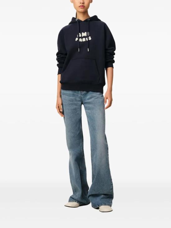  아미 후드 티셔츠 E25USW275747 - AMI