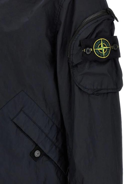  스톤 아일랜드 봄버 자켓 K1S154100004S0A21 midnight blue - STONE ISLAND