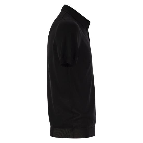 25SS 딸리아토레 폴로 티셔츠 KEITH GSE25 01 25E219 099 BLACK - TAGLIATORE