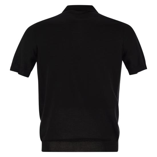 25SS 딸리아토레 폴로 티셔츠 KEITH GSE25 01 25E219 099 BLACK - TAGLIATORE