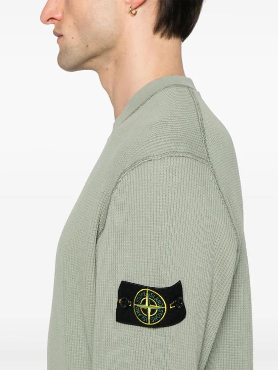  스톤 아일랜드 긴팔 티셔츠 K1S156100008S0044 moss - STONE ISLAND