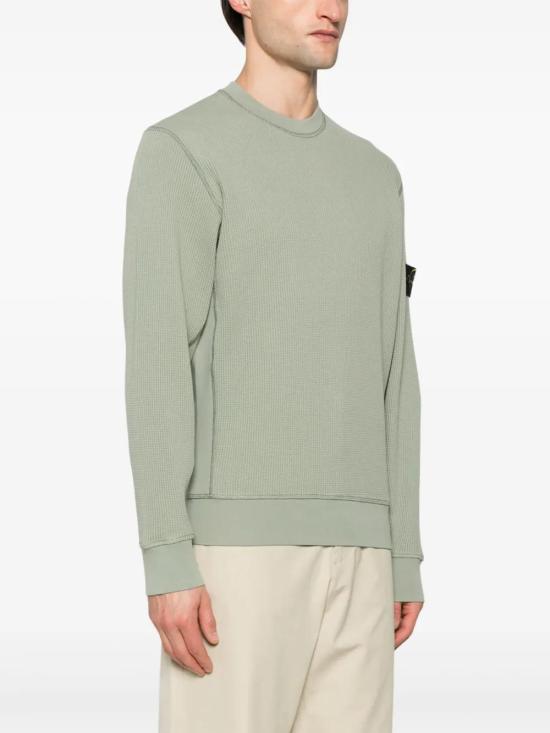  스톤 아일랜드 긴팔 티셔츠 K1S156100008S0044 moss - STONE ISLAND