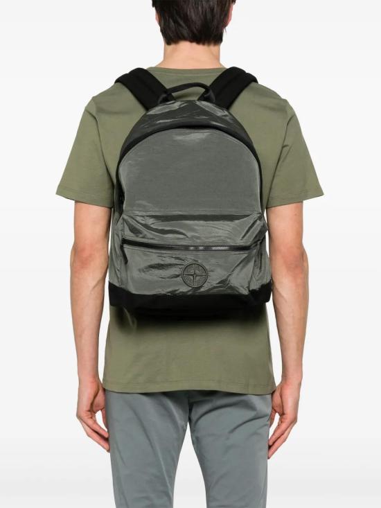  스톤 아일랜드 백팩 K1S159200009S0076 olive green - STONE ISLAND