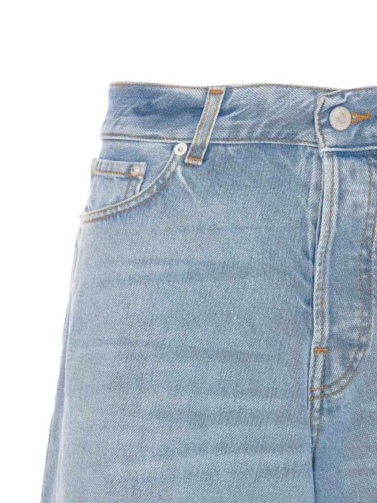 25SS 하이쿠레 스트레이트 팬츠 HEW03296DF144L0877 Blue - HAIKURE