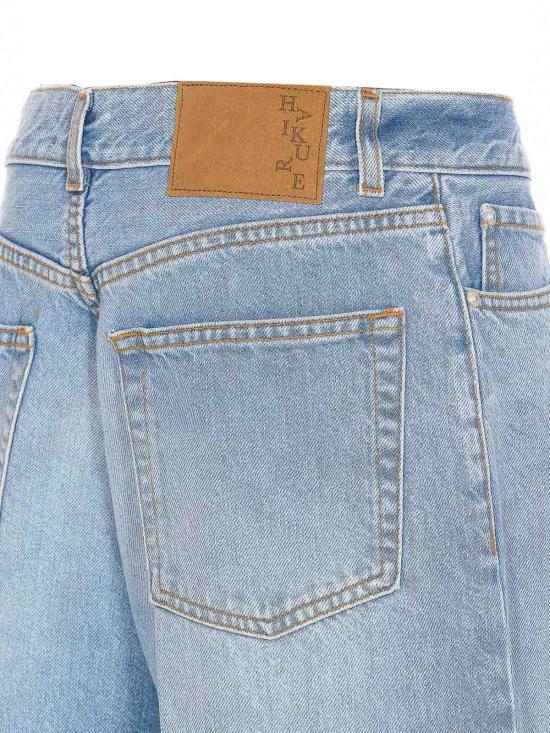 25SS 하이쿠레 스트레이트 팬츠 HEW03296DF144L0877 Blue - HAIKURE