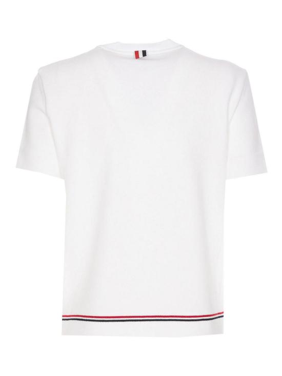  톰브라운 반팔 티셔츠 FJS193AJ0185100 White - THOM BROWNE