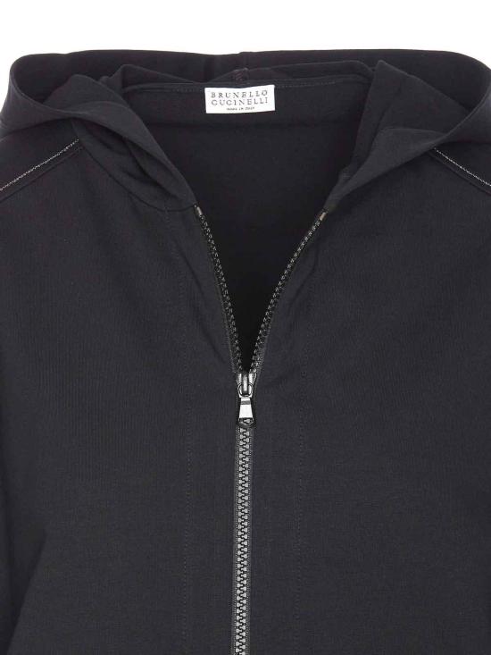 26SS 브루넬로 쿠치넬리 집업 스웨트셔츠 MH827FB706C101 Blue - BRUNELLO CUCINELLI