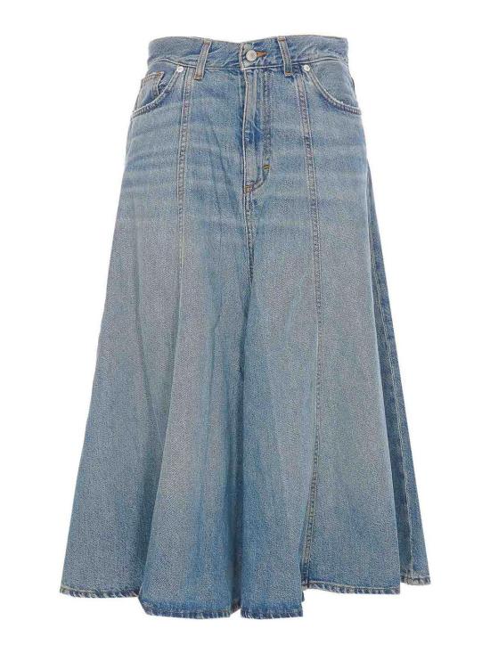 25SS 하이쿠레 미디 스커트 HEW08091DF144L0876 Blue