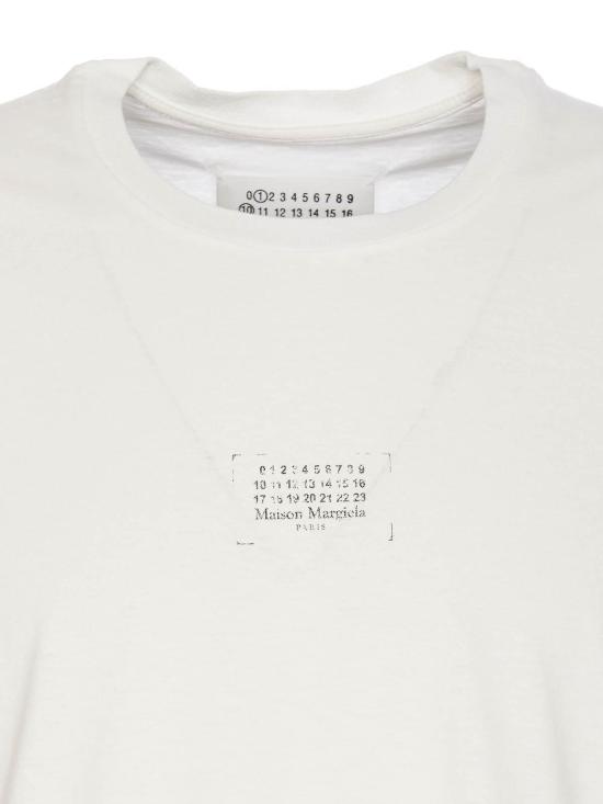  마르지엘라 반팔 티셔츠 S50GC0706S24575971 White - MAISON MARGIELA