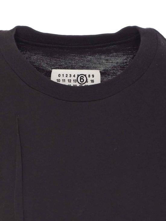  MM6 메종마르지엘라 반팔 티셔츠 S52GC0328S24311899 Black - MM6 MAISON MARGIELA