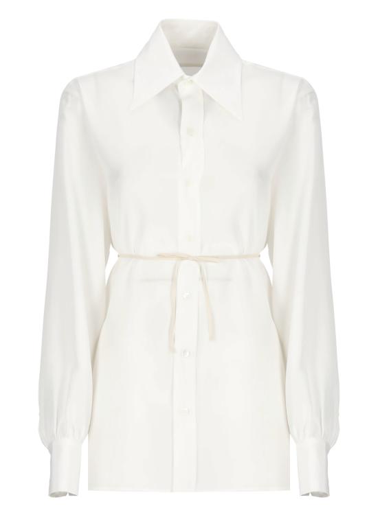 25SS MM6 메종마르지엘라 셔츠 S62DT0037 M35441102 White