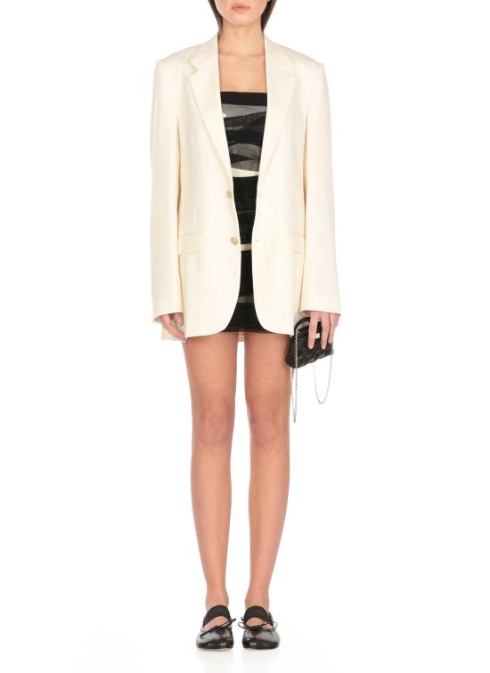 25SS MM6 메종마르지엘라 자켓 S62BN0108 S47848101 Ivory - MM6 MAISON MARGIELA