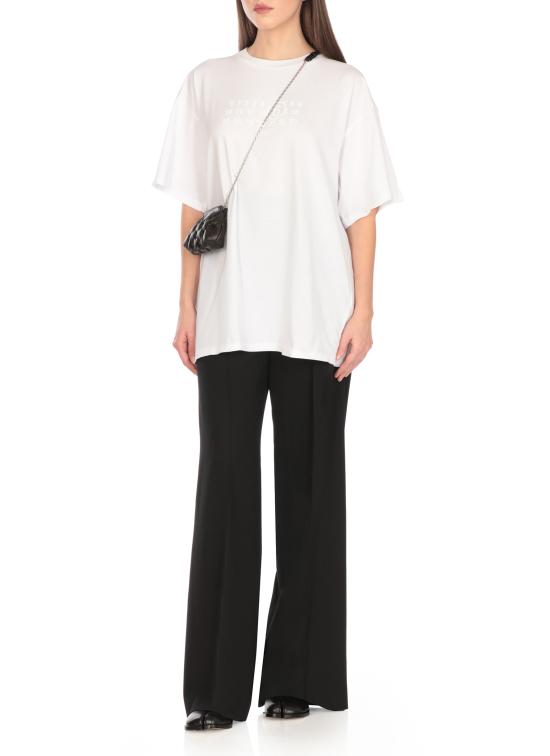 25SS MM6 메종마르지엘라 반팔 티셔츠 S62GD0202 M20115100 White - MM6 MAISON MARGIELA