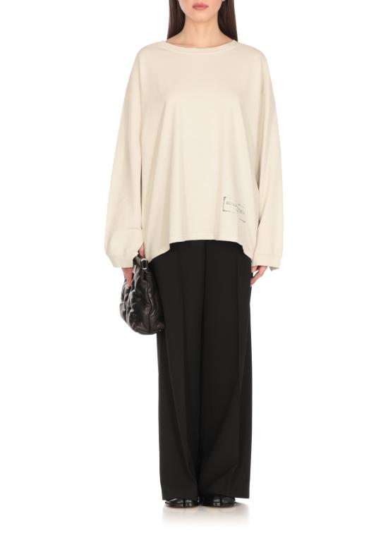 25SS 마르지엘라 긴팔 티셔츠 S51GC0535 S24567103 Ivory - MAISON MARGIELA