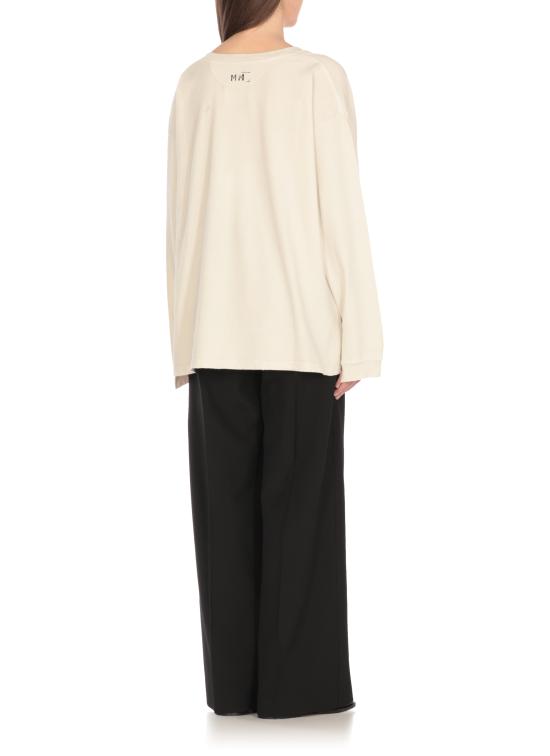 25SS 마르지엘라 긴팔 티셔츠 S51GC0535 S24567103 Ivory - MAISON MARGIELA