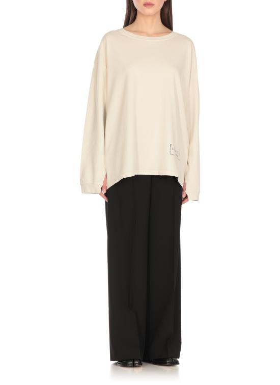 25SS 마르지엘라 긴팔 티셔츠 S51GC0535 S24567103 Ivory - MAISON MARGIELA