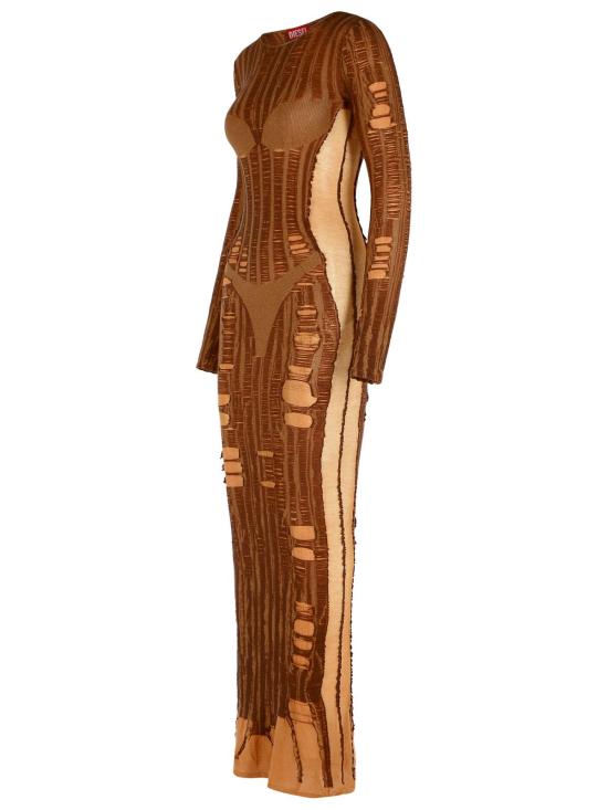 25SS 디젤 롱 원피스 A18125 0BJBI7DG Brown - DIESEL