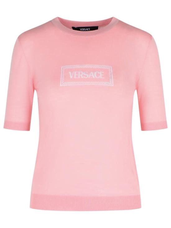 25SS 베르사체 스웨터 1016786 1A132211PS10 Pink