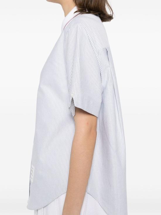 25SS 톰브라운 블라우스 FLL195EE1253415 NAVY DOM - THOM BROWNE