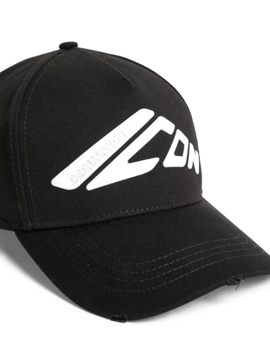  디스퀘어드2 모자 BCM084005C00001 black - DSQUARED2