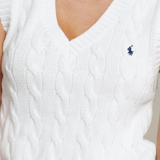  폴로 랄프로렌 베스트 WMPOSWENC020681 100 DOM - POLO RALPH LAUREN