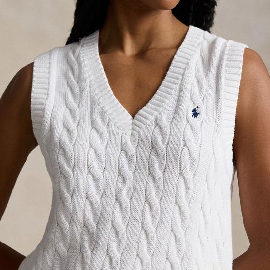  폴로 랄프로렌 베스트 WMPOSWENC020681 100 DOM - POLO RALPH LAUREN