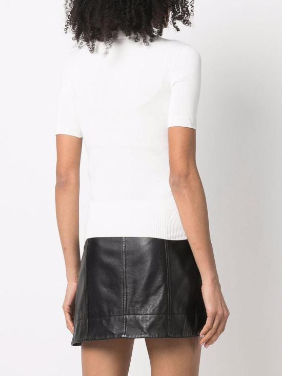  파투 반팔 티셔츠 KN0688045001W White - PATOU