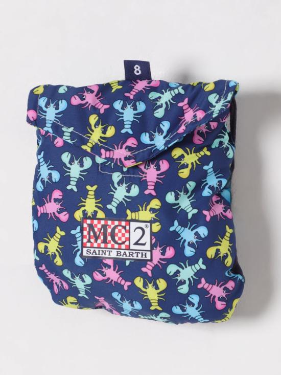 25SS [키즈] 세인트바쓰 스윔팬츠 JEA000401208H LOBSTERY MULTI P 61 Blue - MC2 SAINT BARTH