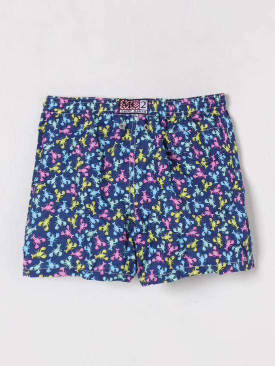 25SS [키즈] 세인트바쓰 스윔팬츠 JEA000401208H LOBSTERY MULTI P 61 Blue - MC2 SAINT BARTH