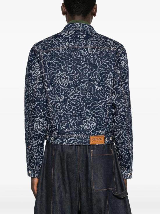  겐조 데님 자켓 FE65DV3076R1 indigo - KENZO