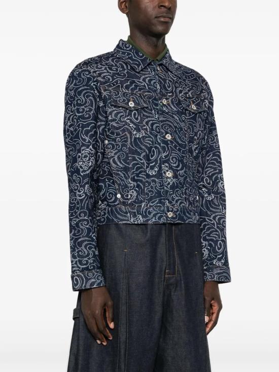  겐조 데님 자켓 FE65DV3076R1 indigo - KENZO