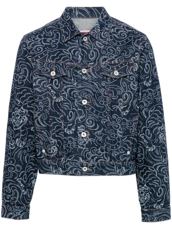  겐조 데님 자켓 FE65DV3076R1 indigo