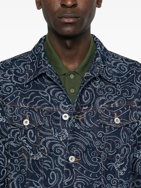  겐조 데님 자켓 FE65DV3076R1 indigo - KENZO