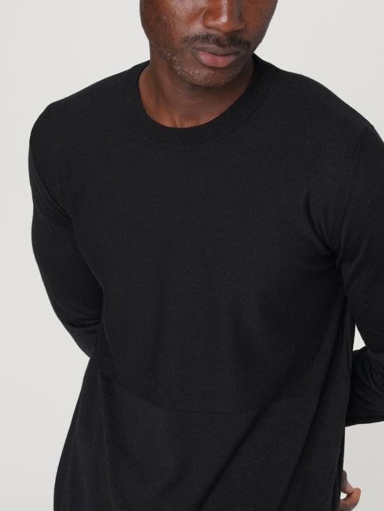 26SS 질샌더 스웨터 J22GP0111J14610 001 Black - JIL SANDER