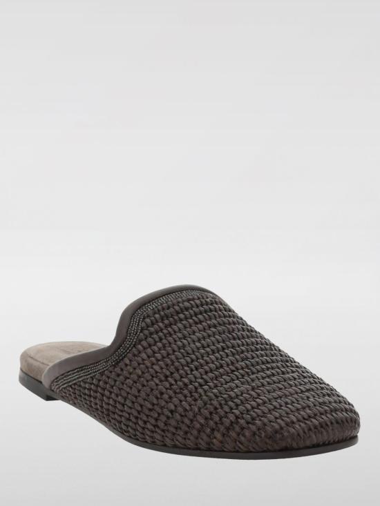 25SS 브루넬로 쿠치넬리 뮬/슬리퍼 MZ39C2904 C300 Dark - BRUNELLO CUCINELLI