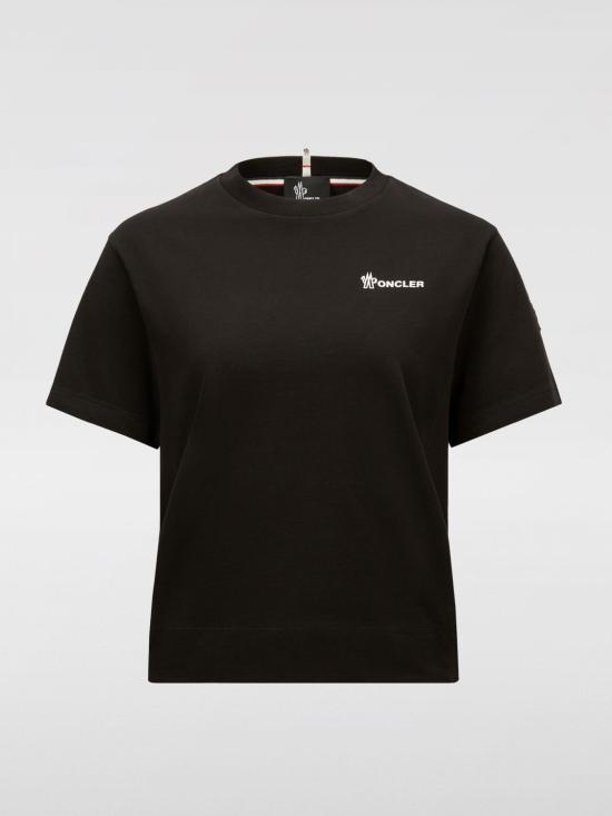 25FW 몽클레어 반팔 티셔츠 K10988C0000983927 999 Black