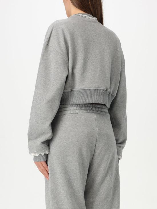 25FW 알렉산더 맥퀸 스웨터 815584QLAD8 1015 Grey - ALEXANDER MCQUEEN